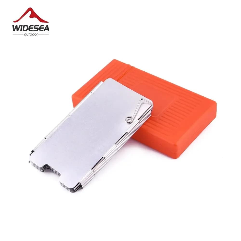 التخييم المحمولة 9 لوحات موقد حاجز الرياح للطي في الهواء الطلق نزهة شواء موقد غاز يندبروف شاشة الحرس تجهيزات المطابخ لوازم