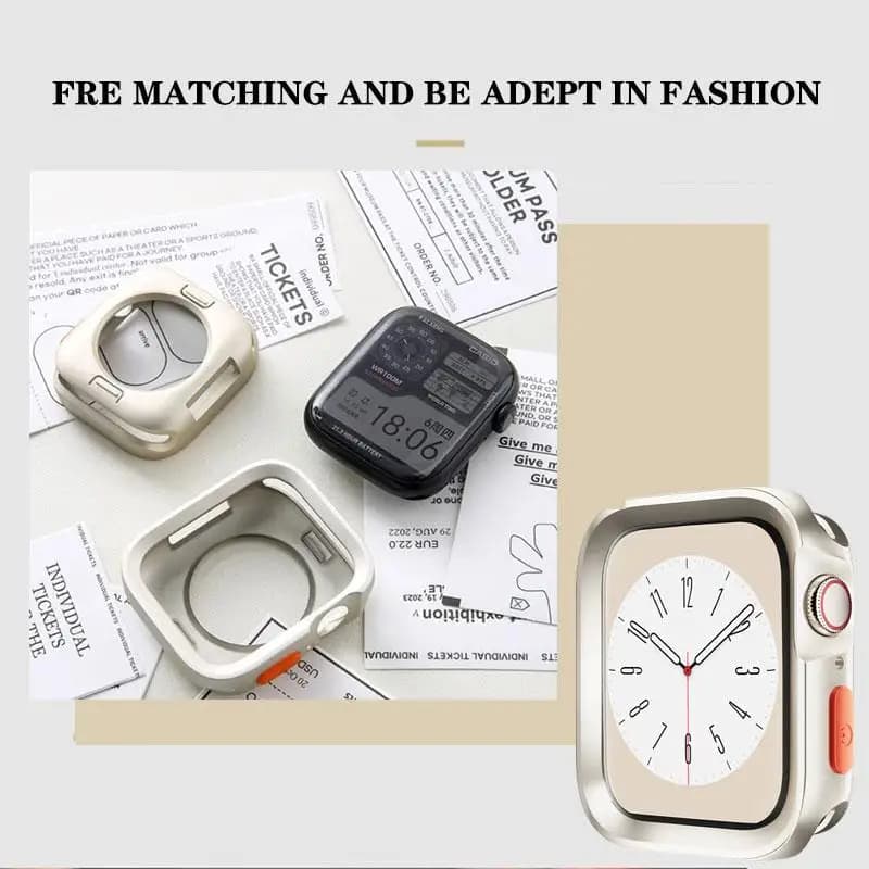 Bumper Soft Silicone Case For Apple Watch 11 10 9 8 7 6 SE 5 Anti-drop Matte Cover For iwatch 49mm 41mm 42mm 46mm 40mm 44mm 45mm - 5