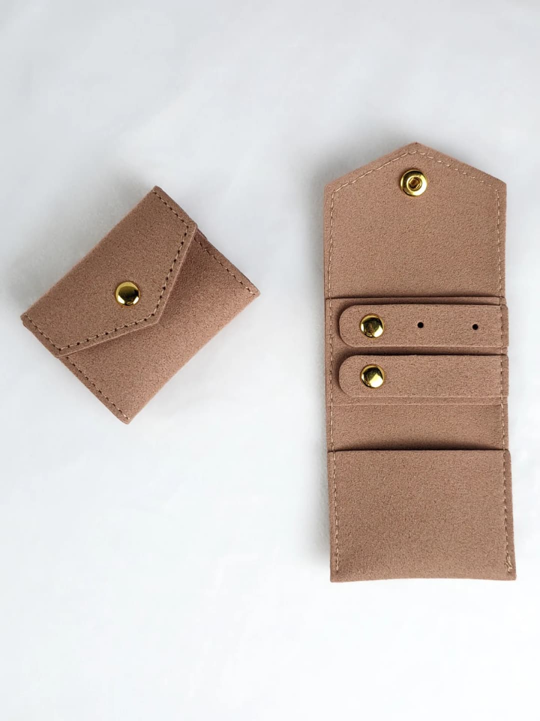 حقيبة تخزين المجوهرات متعددة الوظائف المحمولة لفة المجوهرات حقيبة عرض المجوهرات الصغيرة عالية الجودة للسفر هدية - 6