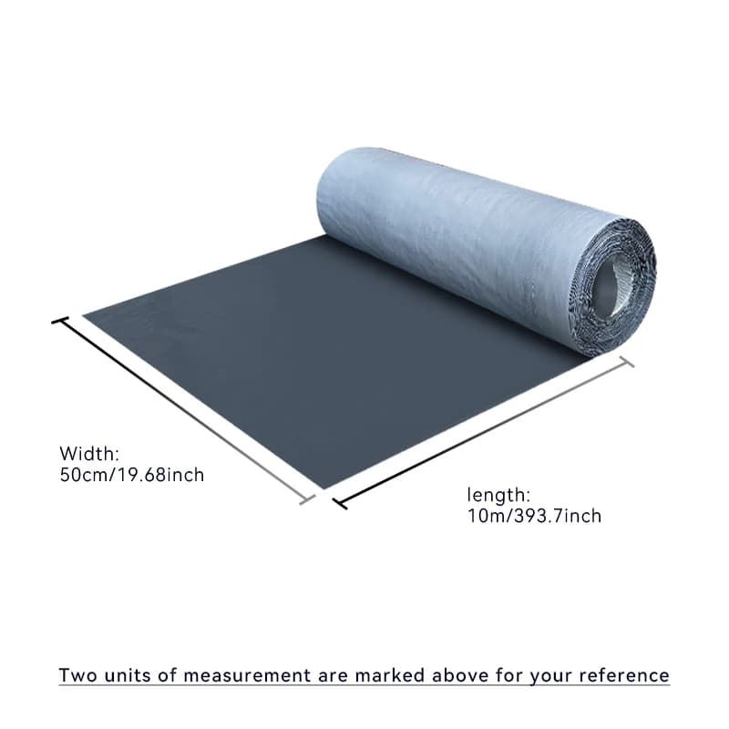 شريط إصلاح شقوق سطح الحديد بطول 10 متر ضد الماء عازل تسربات لسطح الحديد ومقطورة السفر مضاد للصدأ وعازل للتسربات - 4