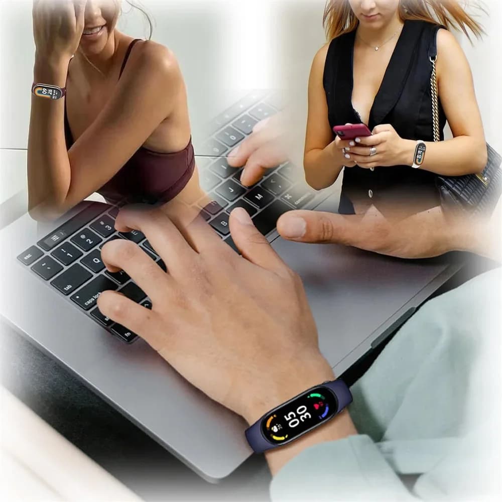 Sport Strap For Xiaomi Mi band 8-9 NFC Belt Replacement miband8 silicone Bracelet smart band 8 waterproof Watchbands Accessories - 3