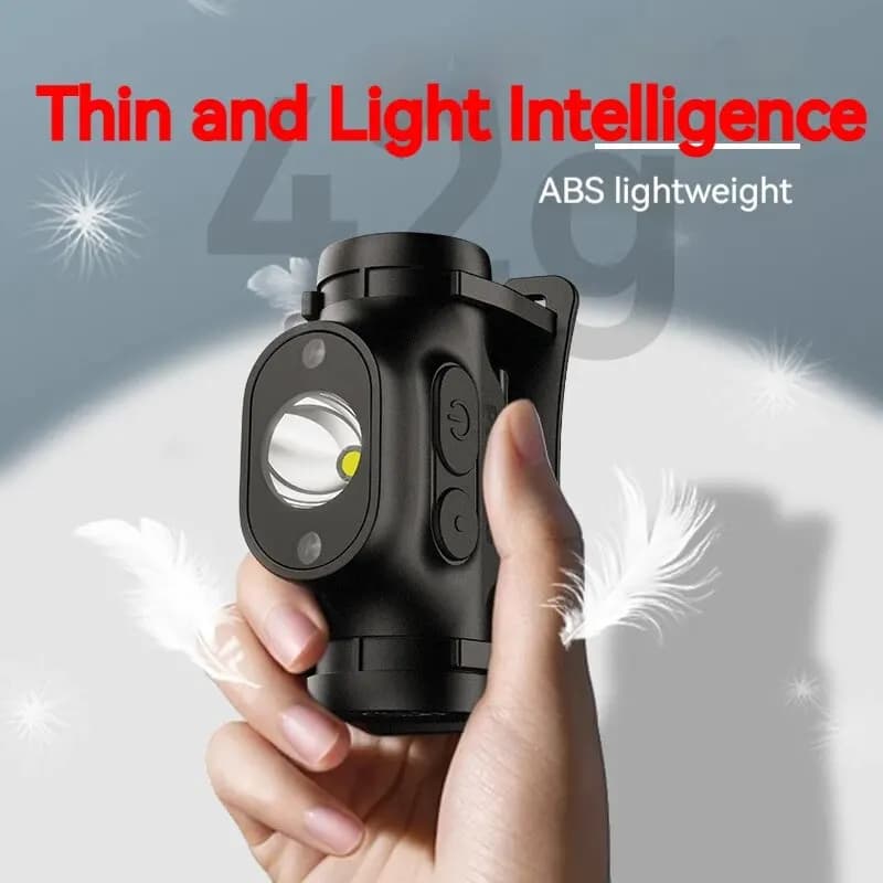 مصباح أمامي من فيليبس يعمل بالاستشعار، مصباح يدوي من النوع سي قابل لإعادة الشحن، مصباح أمامي للتخييم والصيد في الهواء الطلق - 6