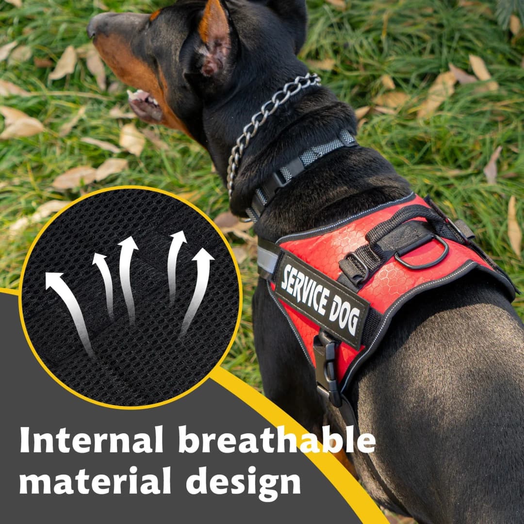 Chest Strap Dog Vest Harness Medium and Large Dog Border Collie Golden Hair Bucket Explosion proof Flushing Dog Harness - 4