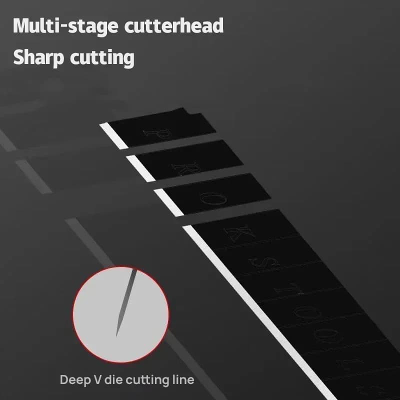10/20/30/50/100pcs Carbon Steel Replace Utility Knife Blade Thick Black DIY Tool Carving Blades For Student Office Stationery - 4
