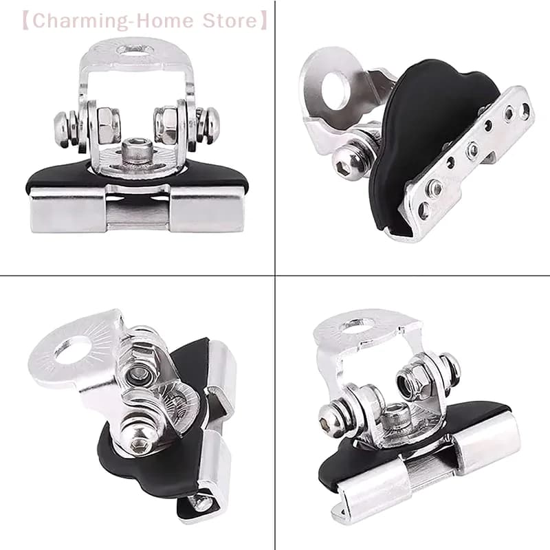 【M】1/2 قطعة حامل تثبيت شريط إضاءة LED حامل تثبيت إضاءة عمل LED حامل مصباح ضباب غطاء المحرك إكسسوارات سيارات للطرق الوعرة - 2