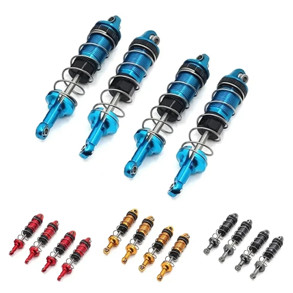 Metal Shock Absorber Damper for SCY 16101 16102 16103 1/16 RC Car Upgrades Parts Accessories - 2