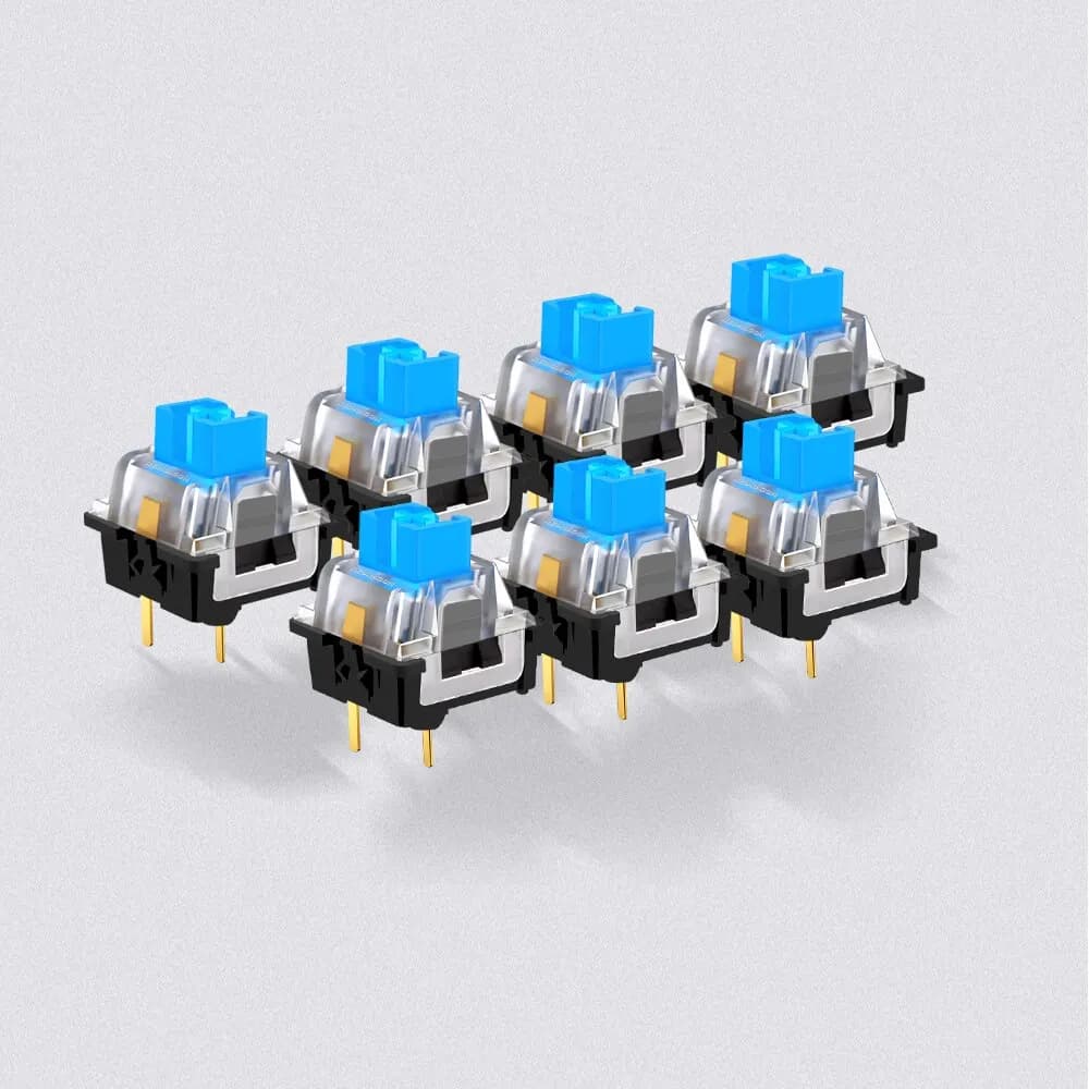 REDRAGON SMD RGB MX التبديل 3Pin كليكي الخطي اللمس الصامتة الأحمر الأزرق الأسود البني الأرجواني Switche الخلفية لوحة المفاتيح الميكانيكية - 6