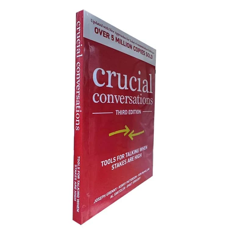 New Crucial Conversations Tools for Talking When Stakes Are High Third Edition Communication Challenges Book Paperback