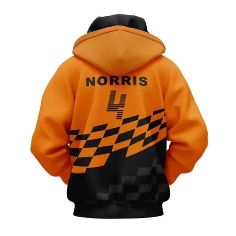 Latest Hot Selling Racing Classic Men's and Women's Hoodies Norris Outdoor Sports Leisure Fashion Adult and Children