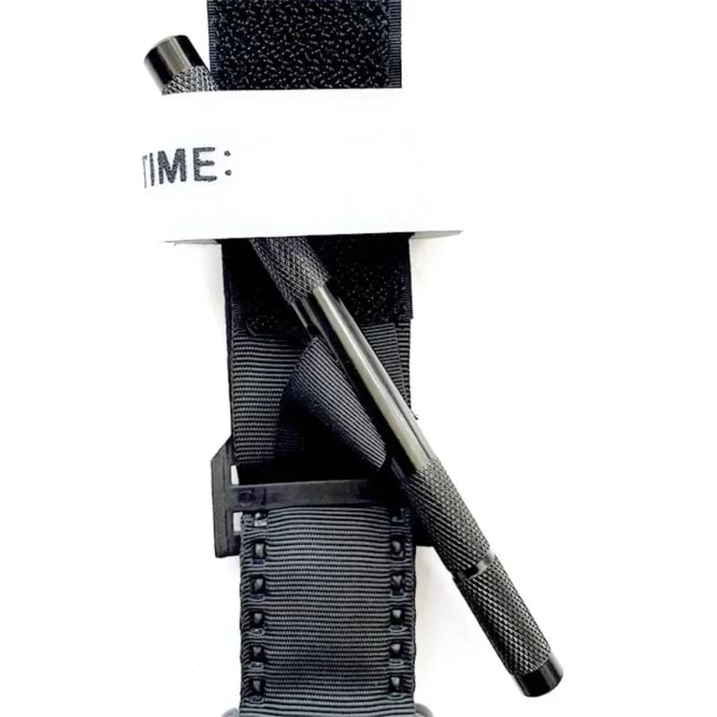 أداة إنقاذ تكتيكية للإسعافات الأولية، عصا ألمنيوم ضغط دوّار، محبس، معدات نجاة تخييم خارجية عسكرية، أدوات إنقاذ مول - 4