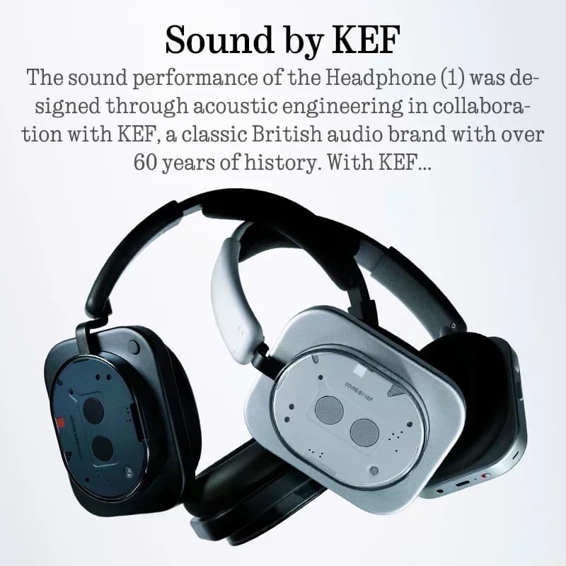 Nothing Headphone (1) Up to 80 hours of playback - 6