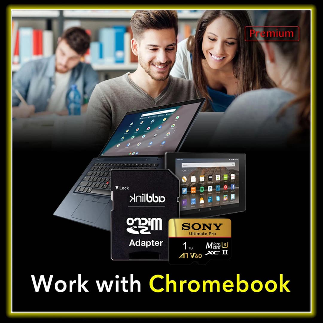 بطاقة ذاكرة Sony Micro SD بطاقة TF عالية السرعة للهاتف وكاميرا الطائرة بدون طيار 1 تيرا بايت 512 جيجا بايت 128 جيجا بايت 64 جيجا بايت فئة 10 V60 U3 - 2