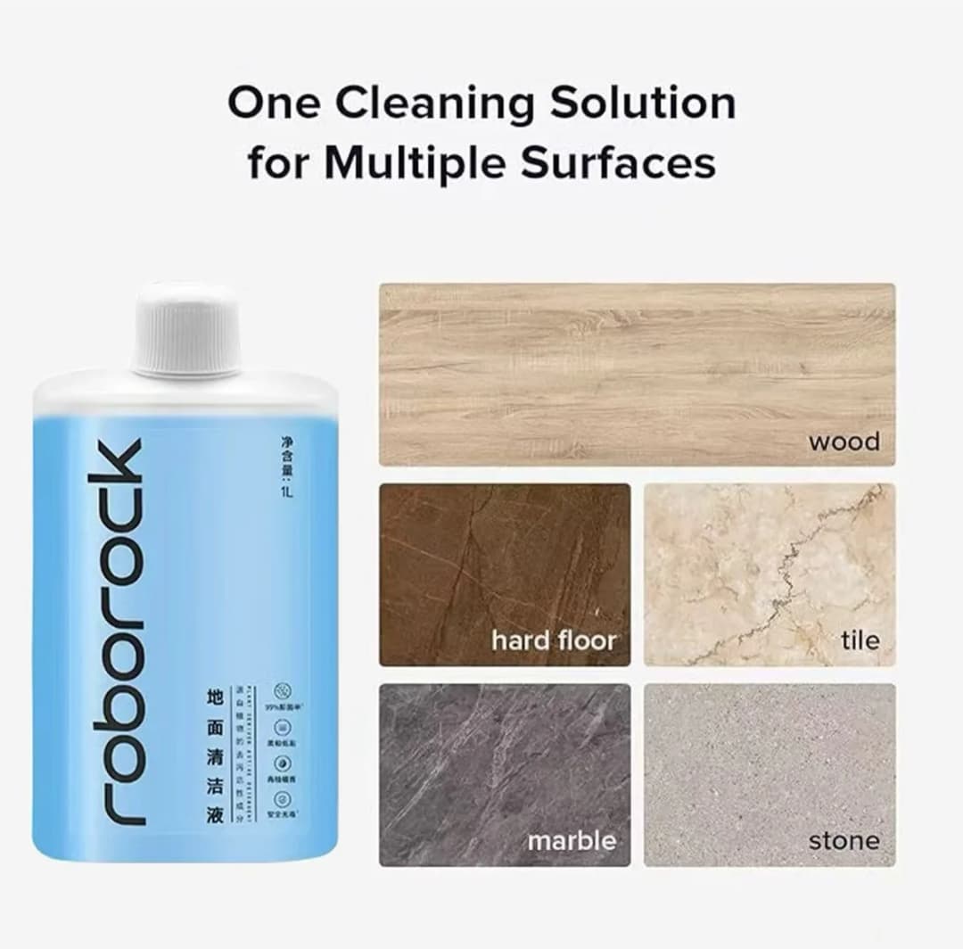 محلول تنظيف أرضيات أصلي Roborock Q Revo MaxV / Q Revo S / Q Revo Pro / Q Revo / Qrevo Curv، إكسسوارات سائلة 1 لتر - 2