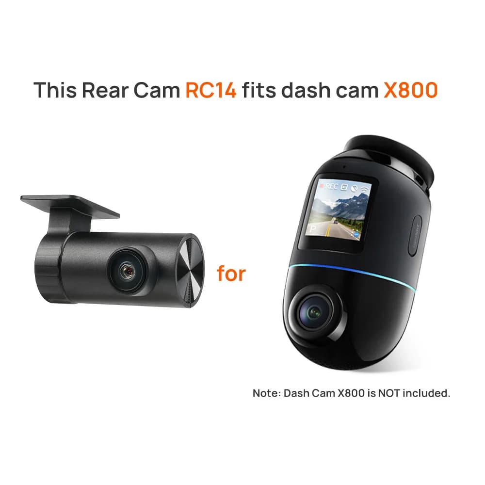 70mai Rear Cam RC14 for 70mai Dash Cam 4K Omni X800 Car DVR Rearview Cam Support Parking Recording - 6