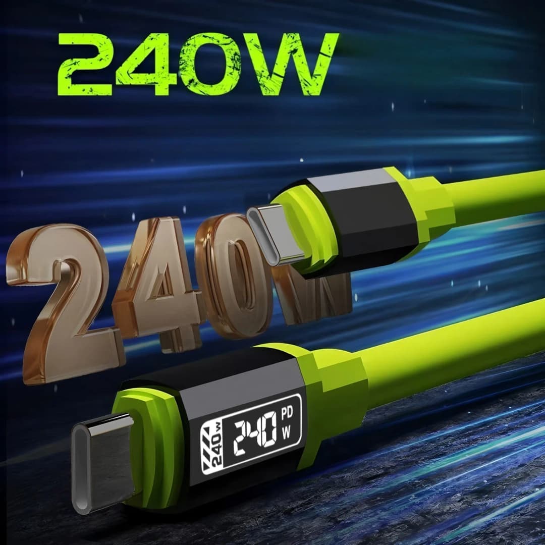 شاحن شحن سريع من النوع C لهاتف سامسونج هواوي Xiaomi Type C USB كابل شاحن سريع لمزامنة التاريخ كابل شاحن سلك مجدول من النايلون - 4