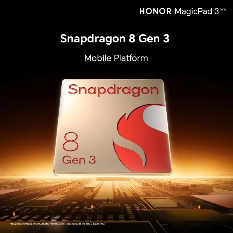 جهاز HONOR MagicPad 3 اللوحي الإصدار العالمي 13.3 بوصة بشاشة حماية العين 165 هرتز ومعالج سنابدراجون 8 الجيل 3 وبطارية طويلة الأمد 12450 مللي أمبير في الساعة - 3