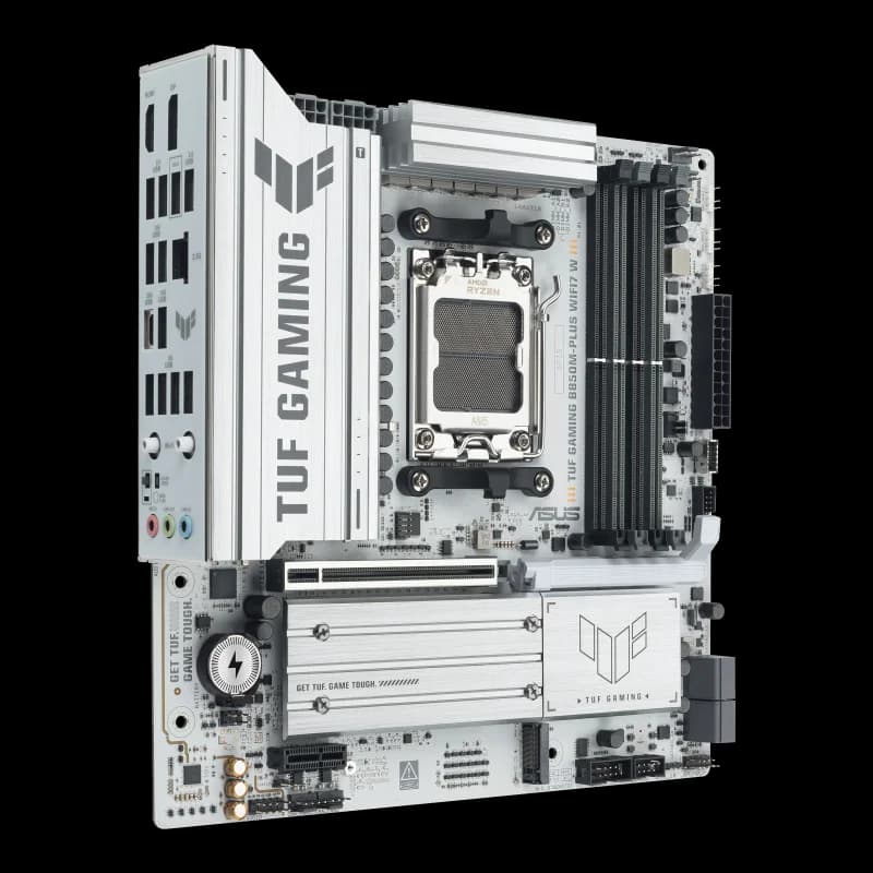 Asus TUF GAMING B850M-PLUS WIFI7 W 256GB Compatible with 9000/8000/7000 series Support PCIe 5.0 Adopting the AM5 architecture - 6