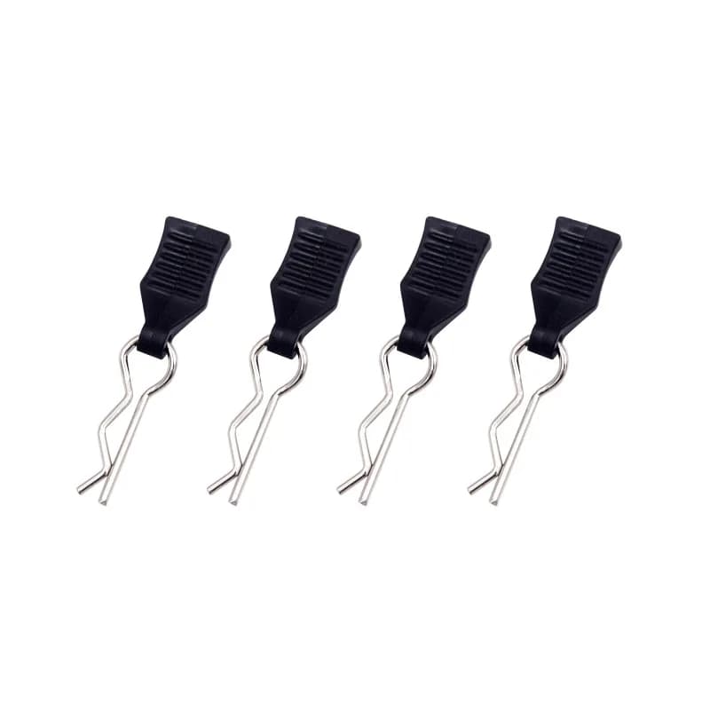 12pcs RC Body Clips 1/7 1/8 1/10 1/12 1/14 1/16 1/18 Metal R Buckles Car Truck Buggy Shell Pins RC Cars RC Boat Parts - 4