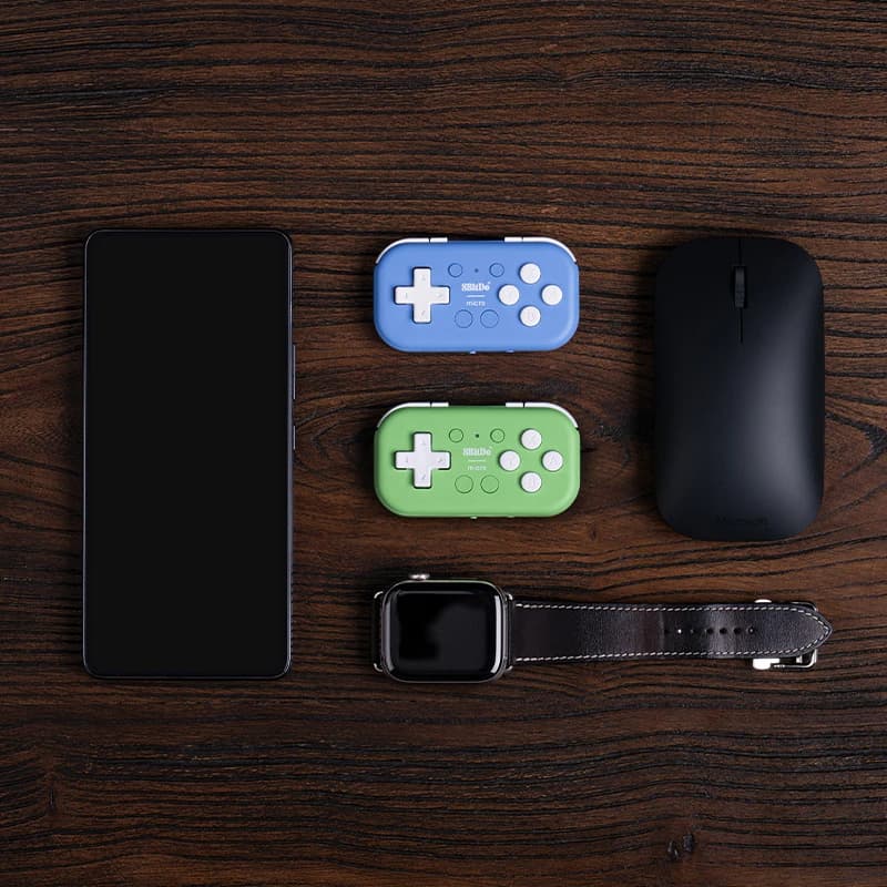 8Bitdo يد تحكم بلوتوث صغيرة الحجم مصغرة للتبديل وأندرويد وRaspberry Pi، تدعم وضع لوحة المفاتيح - 3