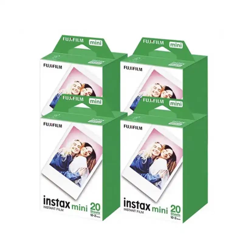 Fujifilm Instax Mini Film White 10 - 100 Sheets For FUJI Instant Photo Camera Mini 12/11 Mini 9 8 90 7s 70 EVO mini99