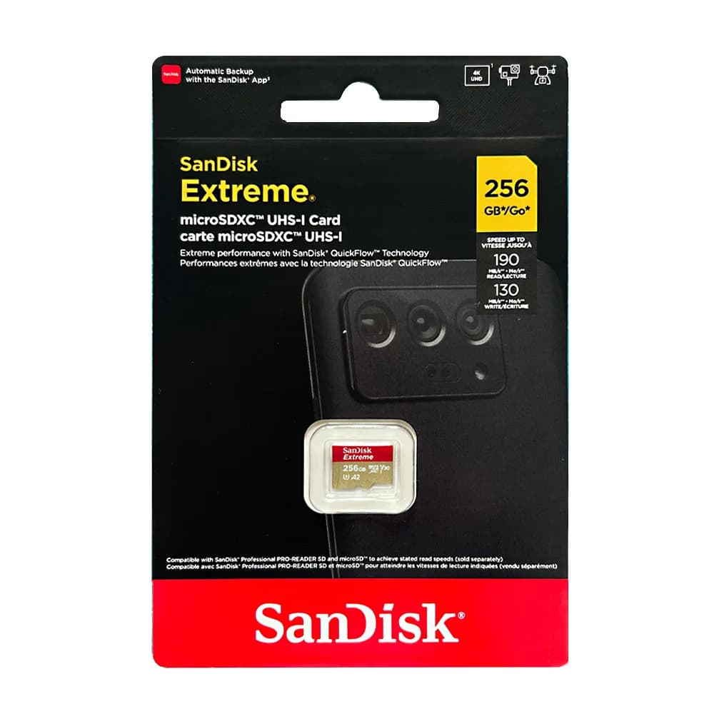 بطاقة ذاكرة SanDisk MAX ENDURANCE مايكرو إس دي 32 جيجابايت 64 جيجابايت 128 جيجابايت 256 جيجابايت بسرعة قراءة وكتابة عالية لمراقبة الفيديو U3 V30 4K للطائرات بدون طيار - 4