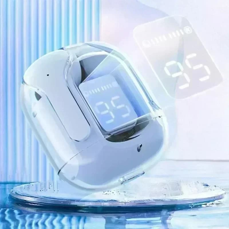 TWS LED 150mAh Power Digital Display Headset Wireless Headphones Power Digital Display Stereo Sound Earphones for Smartphones - 3