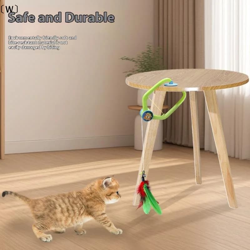 〔W〕The New Type Of Cat Electric Smart Hanging Door Toy Is A Self-entertainment Entertaining And Cat-teasing Wonder〔Winter1〕 - 4