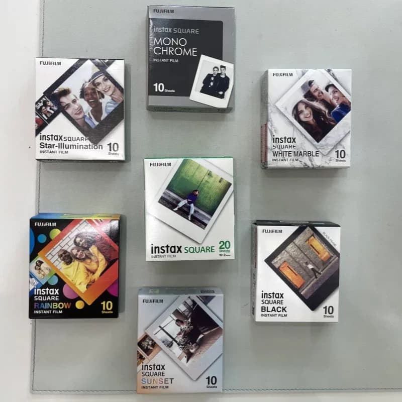 Convenient Square Photo Paper Fujifilm Instax Square Film For Fujifilm Instax SQUARE SQ1/SQ40/SQ6/SQ10 10-50 Sheets Instax Film - 2