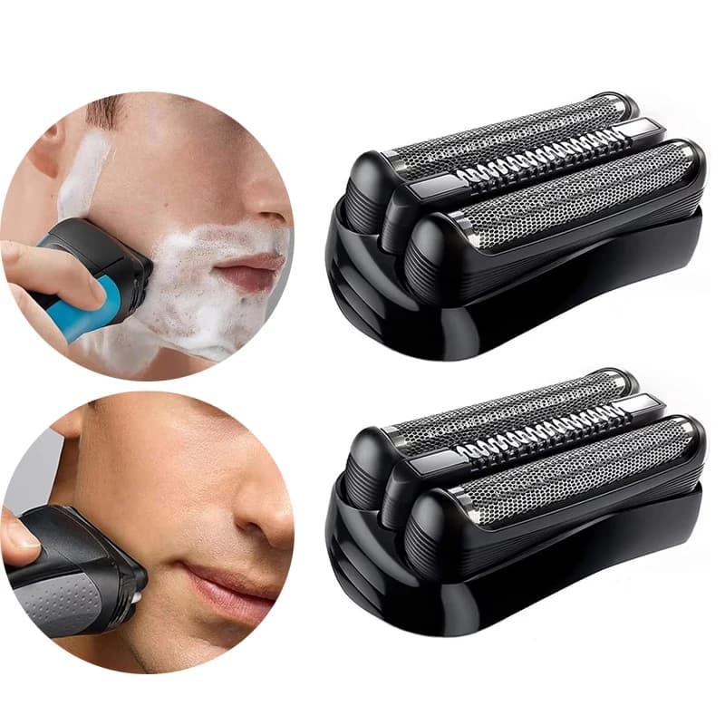 KVIFO 21B S3 Replacement Shaver Heads Compatible For Braun Series 3 Electric Shavers for Models 3040s 300s 310s 320s 360s 3090cc
