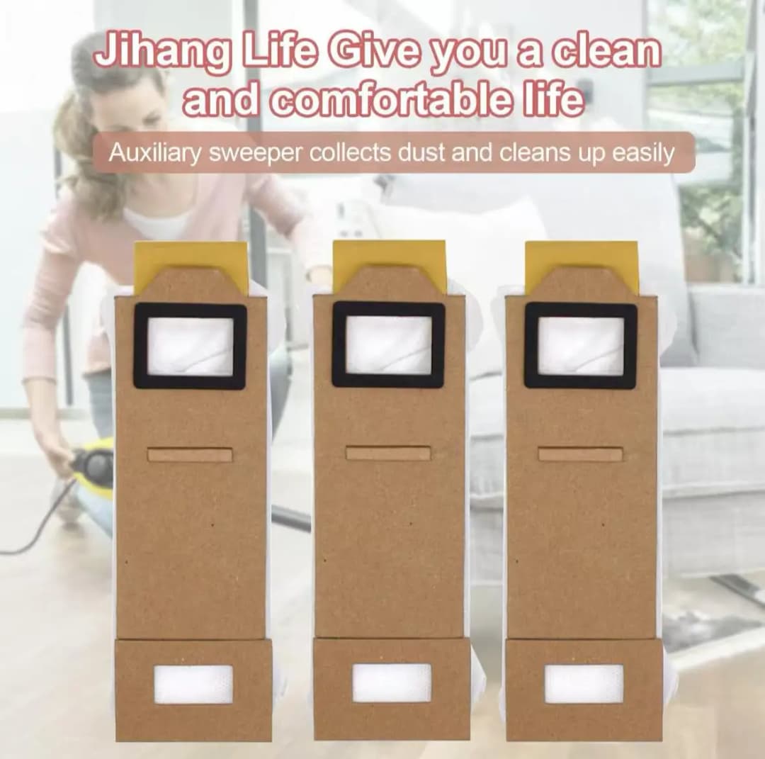 Dust Bags Roborock T7S T7S Plus S7 S7 Plus S7MAX S7 MAXV Vacuum Cleaner Dust Bag Household Sweeper Cleaning Tool Replacement - 3