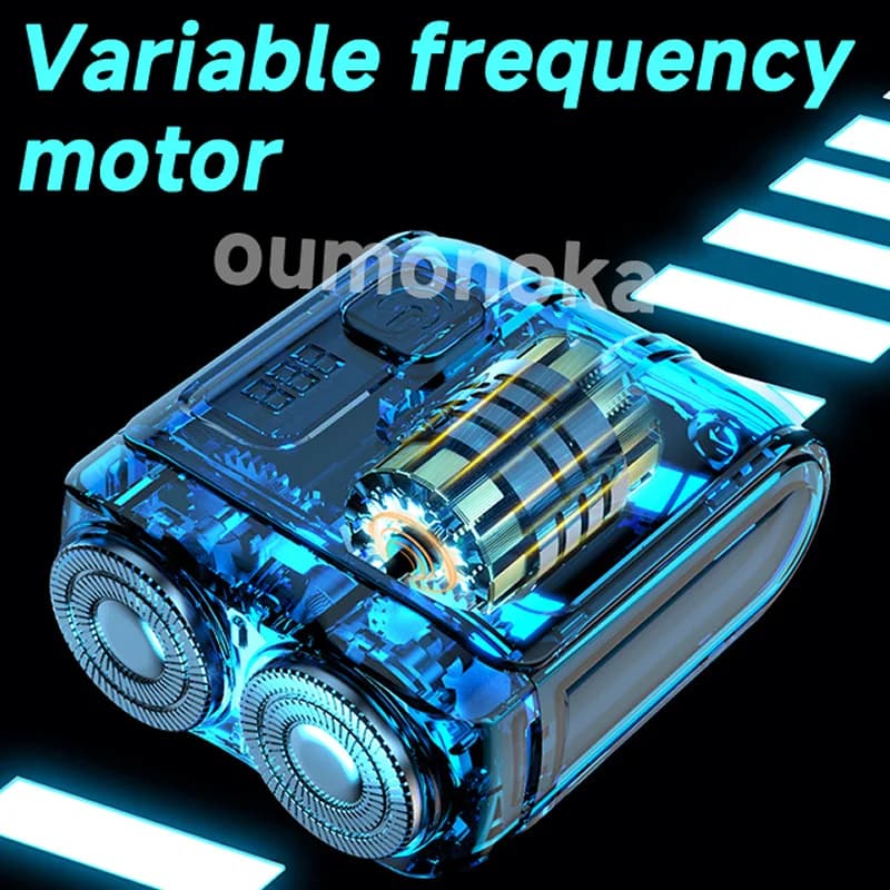ماكينة حلاقة كهربائية احترافية جديدة للرجال، ماكينة حلاقة، ماكينة تشذيب اللحية، ماكينة حلاقة للحلاقين، ماكينة قص الشعر، دروب شيبينغ - 2