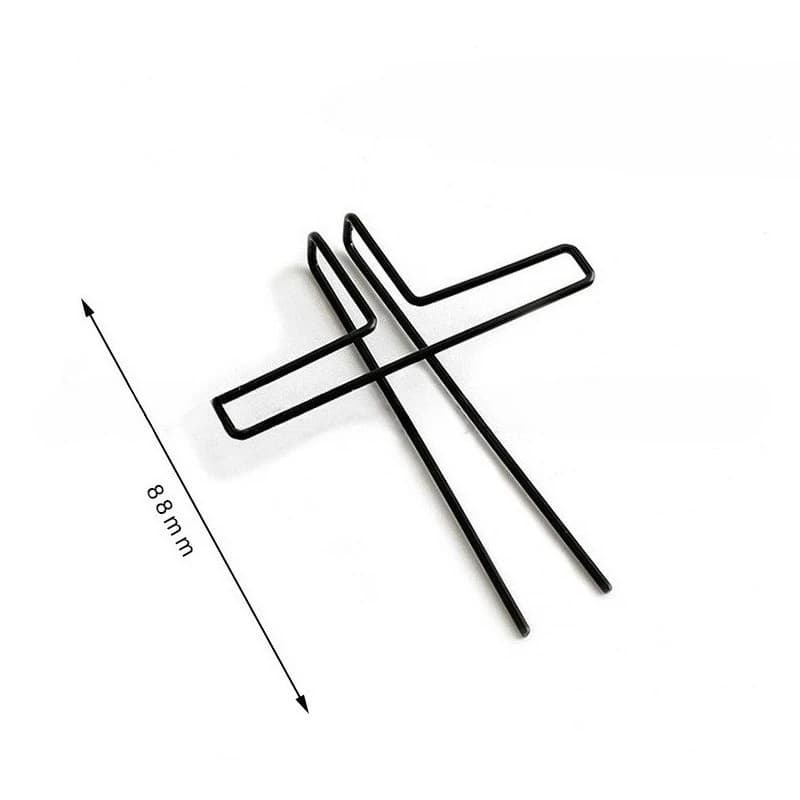 مشابك حامل موسيقى معدني - حامل نوتة موسيقية قابل للتعديل للبيانو والكتب والمجلات والمزيد - سهولة القراءة والتنظيم - 3