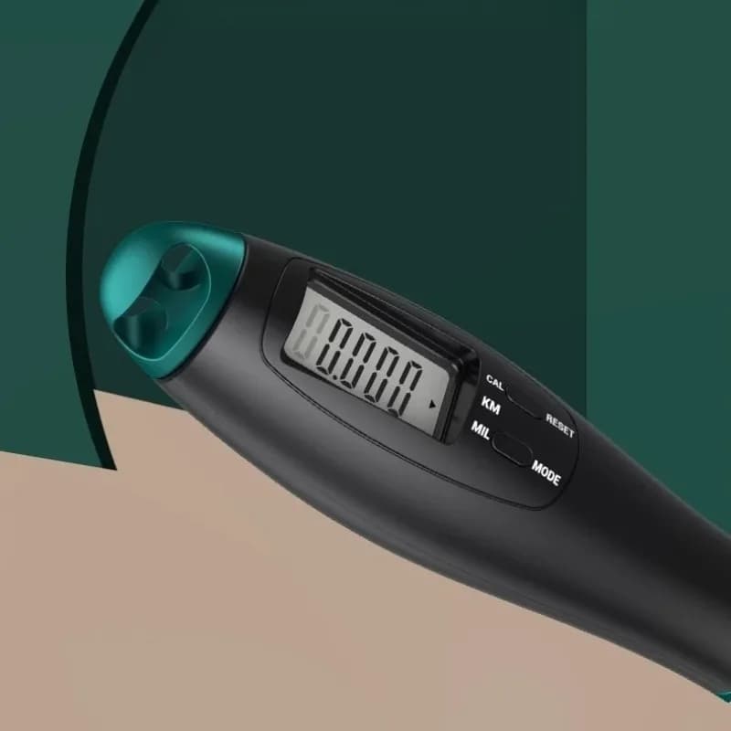 حبل قفز قابل للتعديل لصالة الألعاب الرياضية اللياقة البدنية عد القفزات تمارين القفز معدات منزلية رياضية للبالغين والطلاب - 2