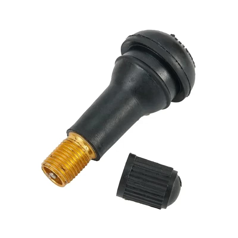 10Pcs TR413 Snap In Type Rubber Valve Tool Set Tubeless Tyre Valves Stems Rubber Valve Stems Car Accessories Parts Replacement - 6