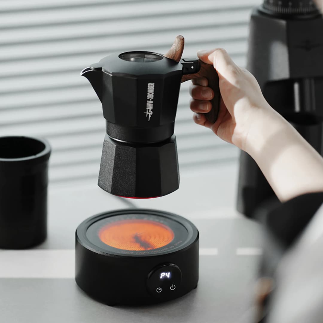 MHW-3BOMBER ميني موقد كهربائي للقهوة لـ Moka Pot 800 واط سيراميك كوكتوب فرن تسخين الحليب والماء أداة قهوة استخدام مطبخ المخيم - 3