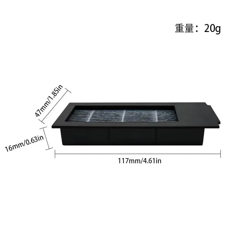 Ecovacs Deebot X2 omni / X2 Pro / X2 Robot Vacuum Accessories Roller Main Side Brush Hepa Filter Mop Cloth Dust Bag Parts - 6