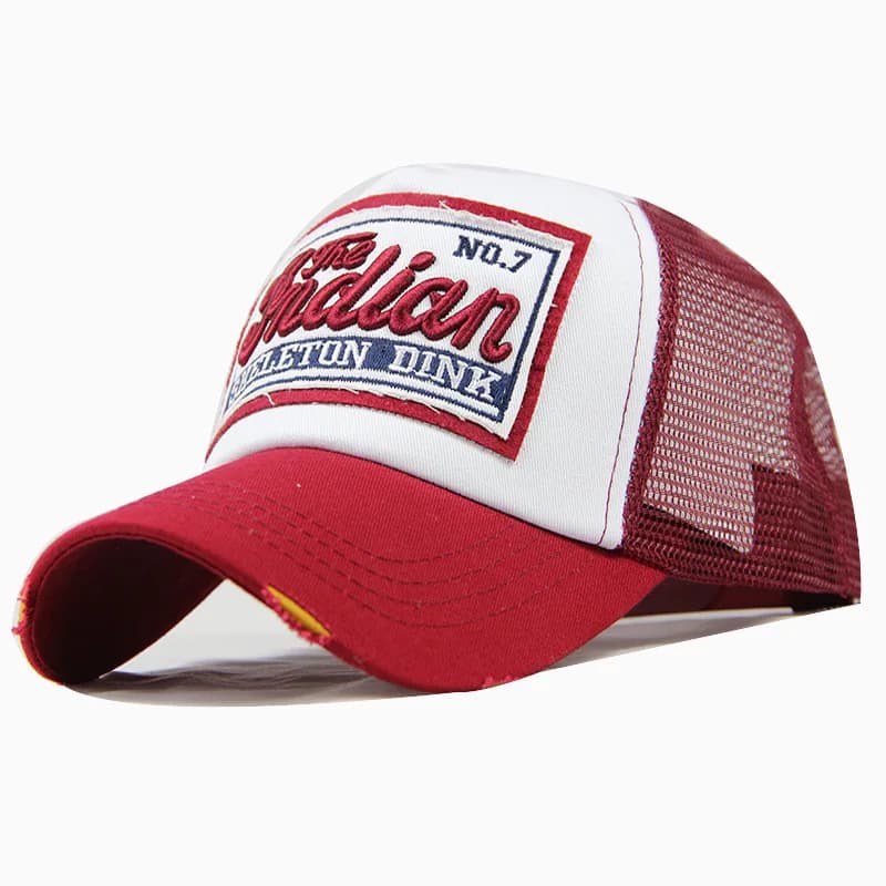 Streetwear Letter Embroidery Mesh Dad Baseball Cap Fashion Snapback Hip Hop Outdoor Y2K Trucker Hats Gorras for Women Men - 5
