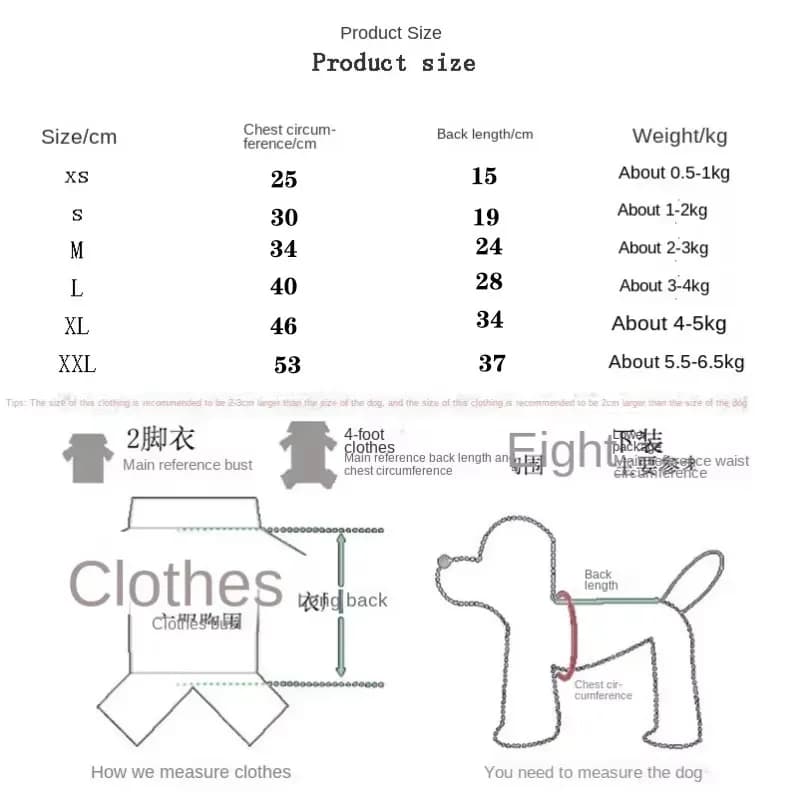 Autumn and winter sweater cowboy pocket two-legged clothes sports wind pet clothes dog cat pet clothes supplies - 6