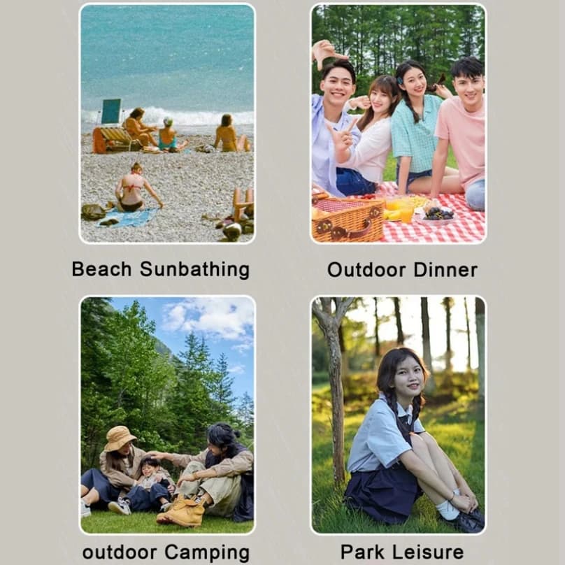 1PC Seat Cushion Outdoor Foldable Thermal Seat Pads Outdoor Foldable Seat Mat Waterproof Portable for Outdoor Playground Garden - 6