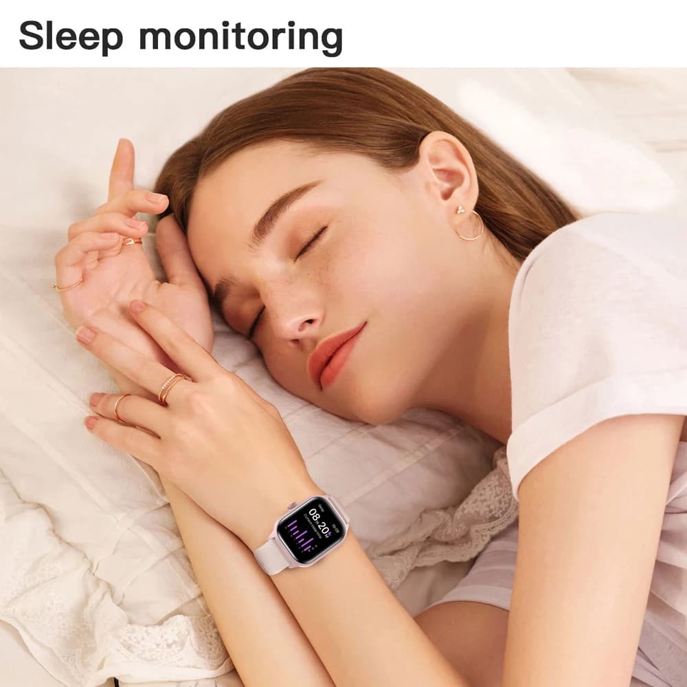 ساعة LEMFO LT10 الذكية 2024 هدية أندرويد ساعة ذكية بمكالمات بلوتوث 2024 اتصال باللمس متتبع موسيقى ولياقة بدنية ساعات رياضية - 5