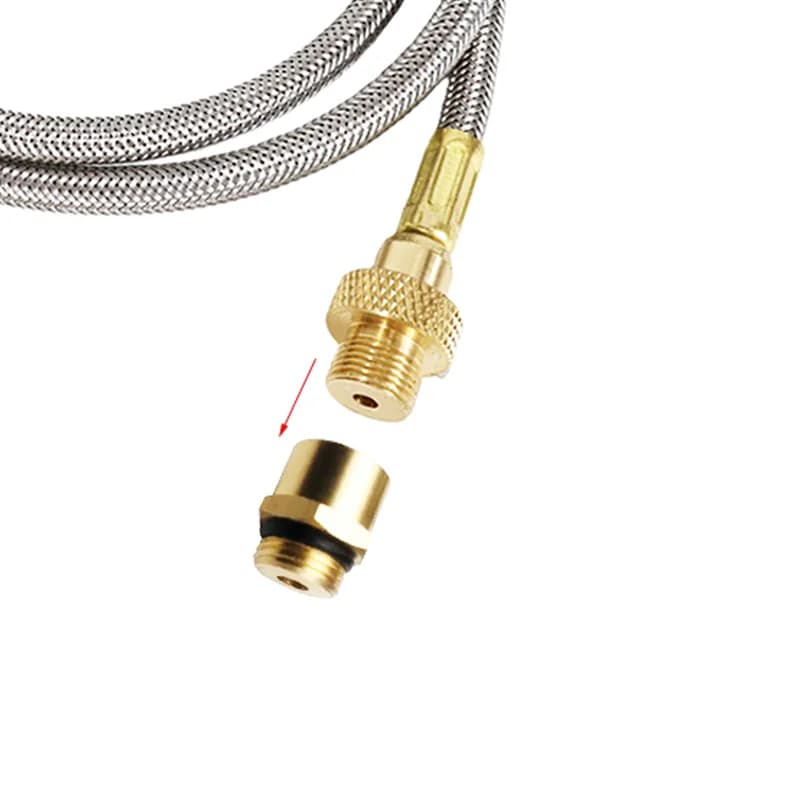 Outdoor Camping Gas Adapter Cassette Furnace Stove Conversion Head  Butane Gas Cylinder Adapter Extension Tube Connector - 4