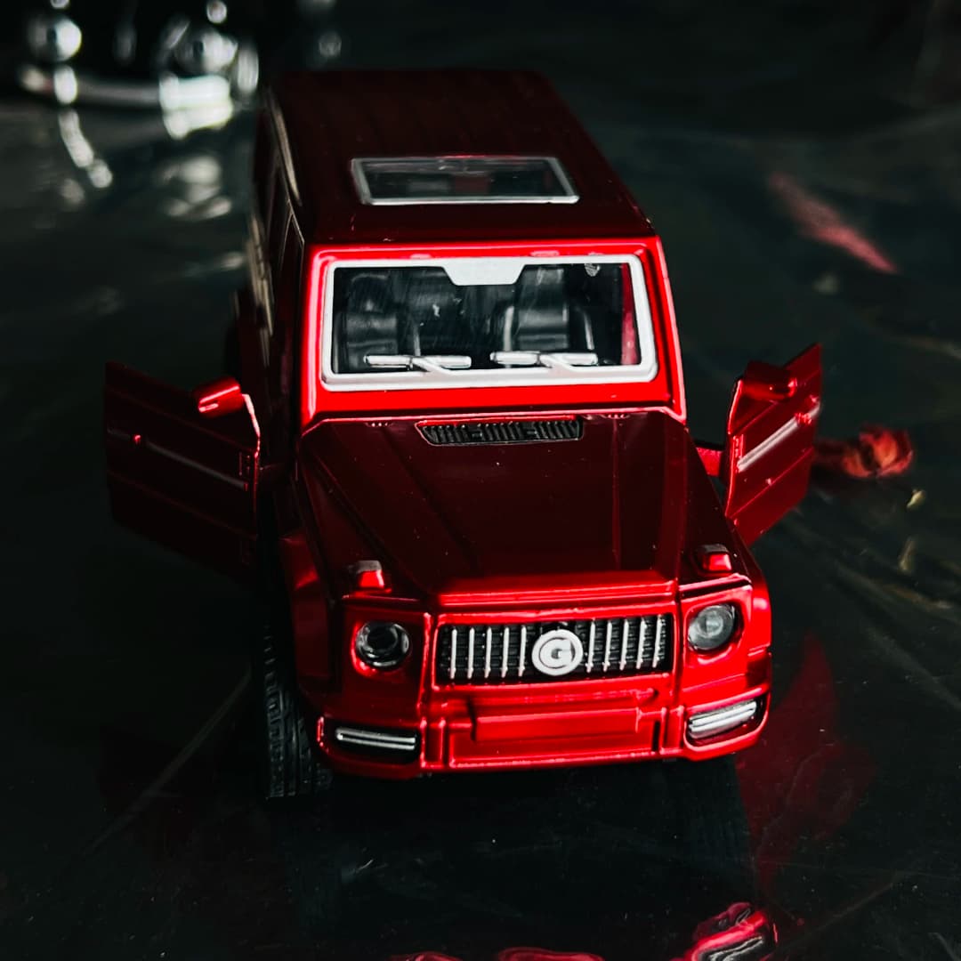 نموذج مركبة طرق وعرة معدنية قابلة للفتح، هدية للأطفال، مجموعة زخرفة - 2