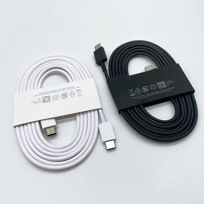 كابل سامسونج Type C بطول 1.8 متر و3 أمبير للشحن السريع لهواتف جالاكسي S23 وS20 وS21 وS22 بلس ألترا - 3