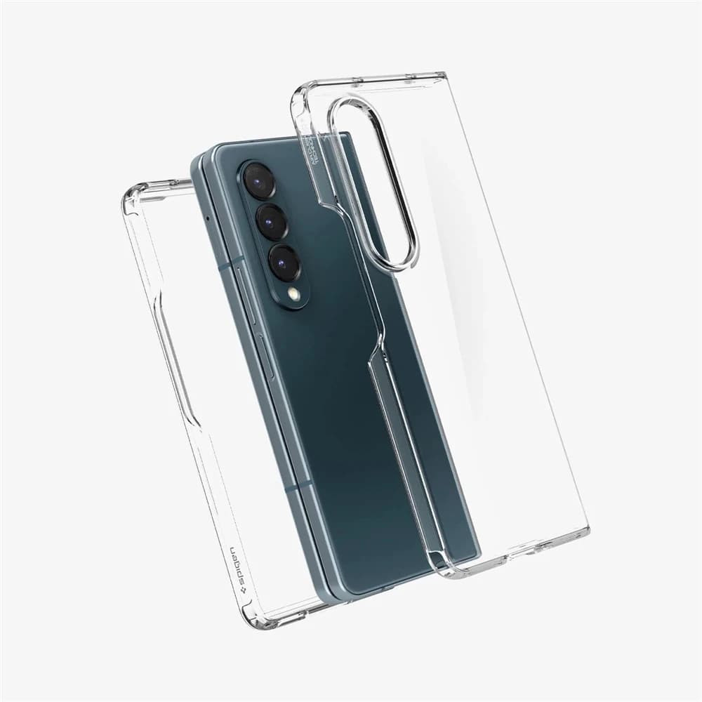 Spigen Ultra Hybrid Pro MagFit Anti-Yellowing Case For Samsung Galaxy Z Fold 7 6 5 Transparent Shockproof Cover Z Fold7 Fold6 - 2