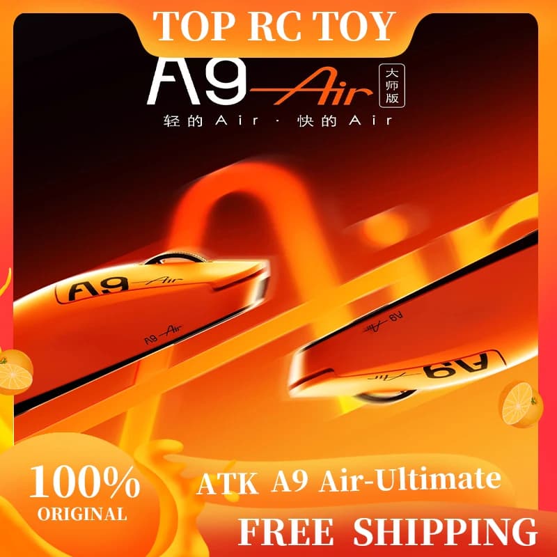 ماوس ألعاب ATK DragonFly A9 Air Ultimate لاسلكي PAW3950 Ultra 42000DPI 750IPS 8KHz تصميم مريح RGB لنظام ويندوز ماك أو إس