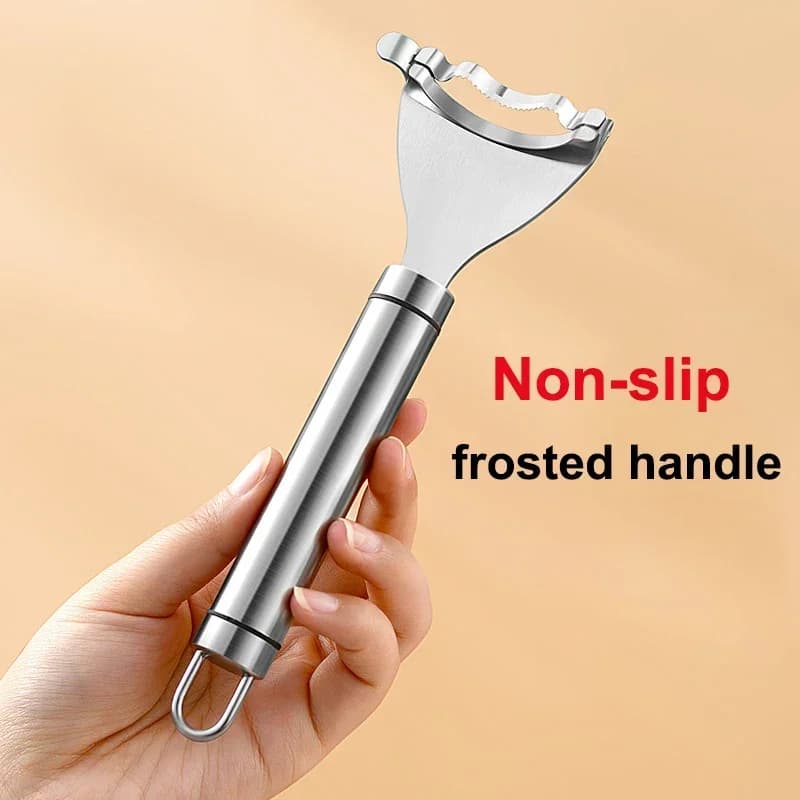 Stainless Steel Corn Peeler Serrated Corn Stripper Peelers Cob Shaver Planer Thresher Cutter Kitchen Fruit Vegetable Gadget Tool - 6