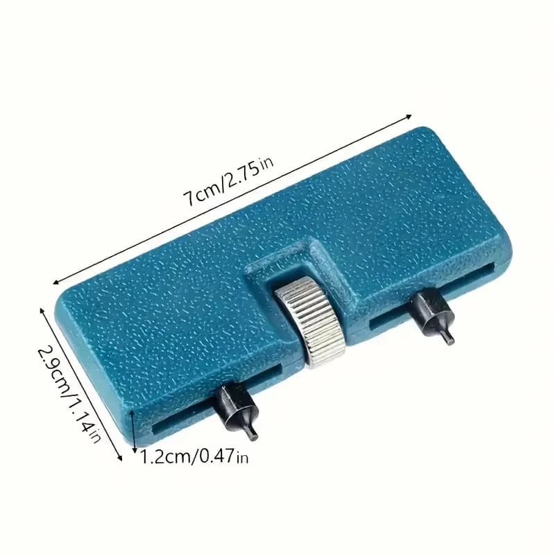 أداة فتح علبة الساعة شديدة التحمل مع قبضة مضادة للانزلاق. للفتح الدقيق لساعات الميكانيكية/الكوارتز. مثالية DIY بها بنفسك - 4