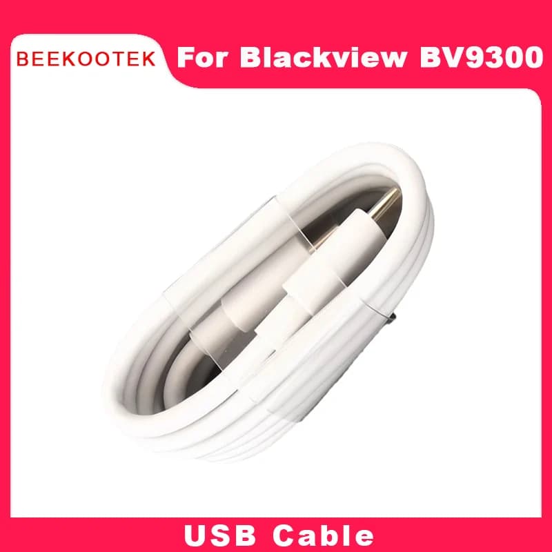 New Original Blackview BV9300 Charger Official Quick Charging Adapter USB Cable Data Line Parts For Blackview BV9300 Smart Phone - 3