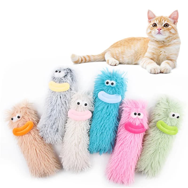 لعبة قطيفة للقطط مقاومة للعض وسادة نعناع القطط للقطط الصغيرة لعبة تفاعلية ناعمة لوازم الحيوانات الأليفة - 2