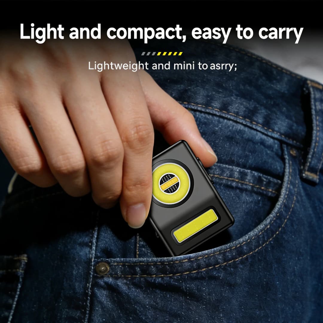 Philips SFL 5551 Dual-Light Headlamp with Magnetic And Clip Features Adjustable Five-Color Light Sources Compact And Lightweight - 5